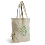 Faltbare Tasche aus recycelter Baumwolle Mélange 150 g/m²