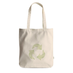 Tasche aus recycelten Materialien mit kurzen Henkeln 310 g/m²