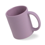 Matte Keramiktasse für Sublimation mit glänzendem Innenraum 325 ml farbe violett