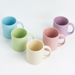 Matte Keramiktasse für Sublimation mit glänzendem Innenraum 325 ml