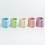 Matte Keramiktasse für Sublimation mit glänzendem Innenraum 325 ml