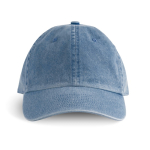 Vintage-Cap ohne Verstärkung, 6-Panel, aus Baumwolle 250 g/m2 farbe marineblau