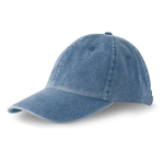 Vintage-Cap ohne Verstärkung, 6-Panel, aus Baumwolle 250 g/m2 farbe marineblau