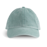 Vintage-Cap ohne Verstärkung, 6-Panel, aus Baumwolle 250 g/m2 farbe mintgrün