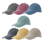 Vintage-Cap ohne Verstärkung, 6-Panel, aus Baumwolle 250 g/m2