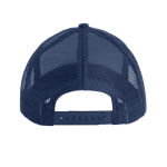 Trucker Cap 5 Panel mit Snapback und gebogenem Schirm farbe marineblau