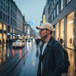 Baseballkappe im Dad-Hat-Stil, 6-Panel, aus Baumwolle 250 g/m2