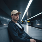 Baseballkappe im Dad-Hat-Stil, 6-Panel, aus Baumwolle 250 g/m2