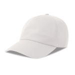 Dad Hat Kappe 5 Panel aus recycelter Baumwolle farbe weiß