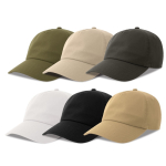 Dad Hat Kappe 5 Panel aus recycelter Baumwolle