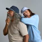 5-Panel-Baseballcap mit Kontrastkordel und Snapback-Verschluss