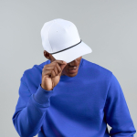 5-Panel-Baseballcap mit Kontrastkordel und Snapback-Verschluss