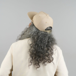 Unstrukturierte 5-Panel-Cap mit recyceltem Flatbrim-Schirm ReTraze®