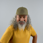 Unstrukturierte 5-Panel-Cap mit recyceltem Flatbrim-Schirm ReTraze®