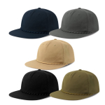 Unstrukturierte 5-Panel-Cap mit recyceltem Flatbrim-Schirm ReTraze®