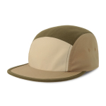 Unstrukturierte 5-Panel-Camper-Cap mit flexiblem Schirm ReTraze® farbe braun
