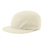 Unstrukturierte 5-Panel-Camper-Cap mit flexiblem Schirm ReTraze® farbe gebrochen weiß