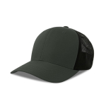 Ökologische Trucker-Cap mit 6 Paneelen und UPF50-Sonnenschutz farbe schwarz/grau