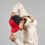 Ökologische Trucker-Kappe mit 5 Panels und UPF50-Sonnenschutz