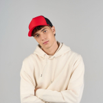 Ökologische Trucker-Kappe mit 5 Panels und UPF50-Sonnenschutz