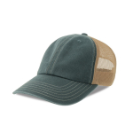 6-Panel-Trucker-Cap mit atmungsaktivem Netz und Klettverschluss farbe marineblau