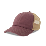 6-Panel-Trucker-Cap mit atmungsaktivem Netz und Klettverschluss