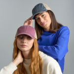 6-Panel-Trucker-Cap mit atmungsaktivem Netz und Klettverschluss