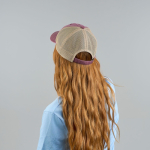 6-Panel-Trucker-Cap mit atmungsaktivem Netz und Klettverschluss