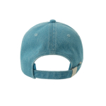 Denim Baseballkappe 5 Panel mit Schnallenverschluss farbe blaugrau