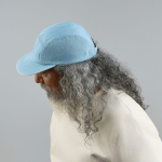 Unstrukturierte 5-Panel-Camper-Kappe mit flachem Schirm