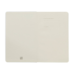 Moleskine Notizbuch im grossen Format mit Gummiband, liniert farbe weiß