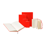 Moleskine Notizbuch im grossen Format mit Gummiband, liniert farbe dunkelrot fünfte Ansicht