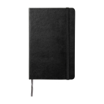 Moleskine Classic Notizbuch mit hartem Einband, mittelgross, liniert farbe schwarz zweite Vorderansicht