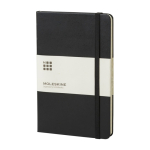 Moleskine Classic Notizbuch mit hartem Einband, mittelgross, liniert farbe schwarz