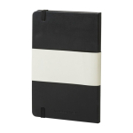 Moleskine Classic Notizbuch mit hartem Einband, mittelgross, liniert farbe schwarz dritte Rückansicht