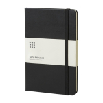 Moleskine Classic Taschen-Notizbuch mit hartem Einband, liniert farbe schwarz dritte Ansicht