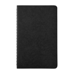 Moleskine Cahier Notizbuch mit Kartoneinband liniert farbe schwarz zweite Vorderansicht