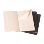 Moleskine Cahier Notizbuch mit Kartoneinband liniert farbe schwarz vierte Ansicht
