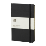 Moleskine Notizbuch Hardcover gross mit blanko Seiten farbe schwarz