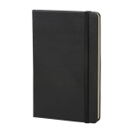 Moleskine Notizbuch Hardcover gross mit blanko Seiten farbe schwarz zweite Ansicht