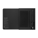 Moleskine Smart Schreibset Notizbuch Set farbe schwarz dritte Vorderansicht