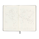 Moleskine Wochenkalender Hardcover 2026 mit Notizseite farbe schwarz Detailansicht 1