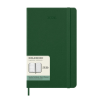 Moleskine Wochenkalender Hardcover 2026 mit Notizseite farbe grün