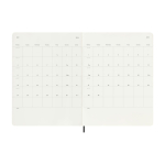 Moleskine Wochenkalender gross Softcover 2026 farbe schwarz dritte Ansicht