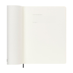 Moleskine Wochenkalender gross Softcover 2026 farbe schwarz fünfte Ansicht