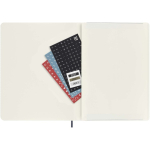 Moleskine Wochenkalender groß Softcover 2026 farbe blau fünfte Ansicht