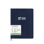 Moleskine Wochenkalender gross Softcover 2026 Ansicht mit Druckbereich