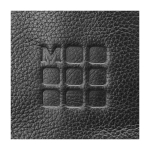 Eleganter Leder-Rucksack im urbanen Stil Moleskine Classic 15” farbe schwarz Detailansicht 2