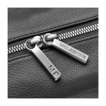 Eleganter Leder-Rucksack im urbanen Stil Moleskine Classic 15” farbe schwarz Detailansicht 3