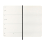 Moleskine Wochenplaner Softcover 2026 farbe schwarz vierte Ansicht